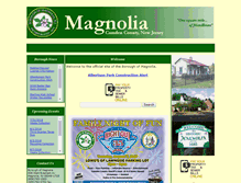 Tablet Screenshot of magnolia-nj.org